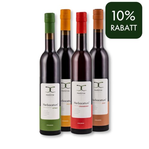 Herbacetum Vitalessig | 4er Vitalpaket